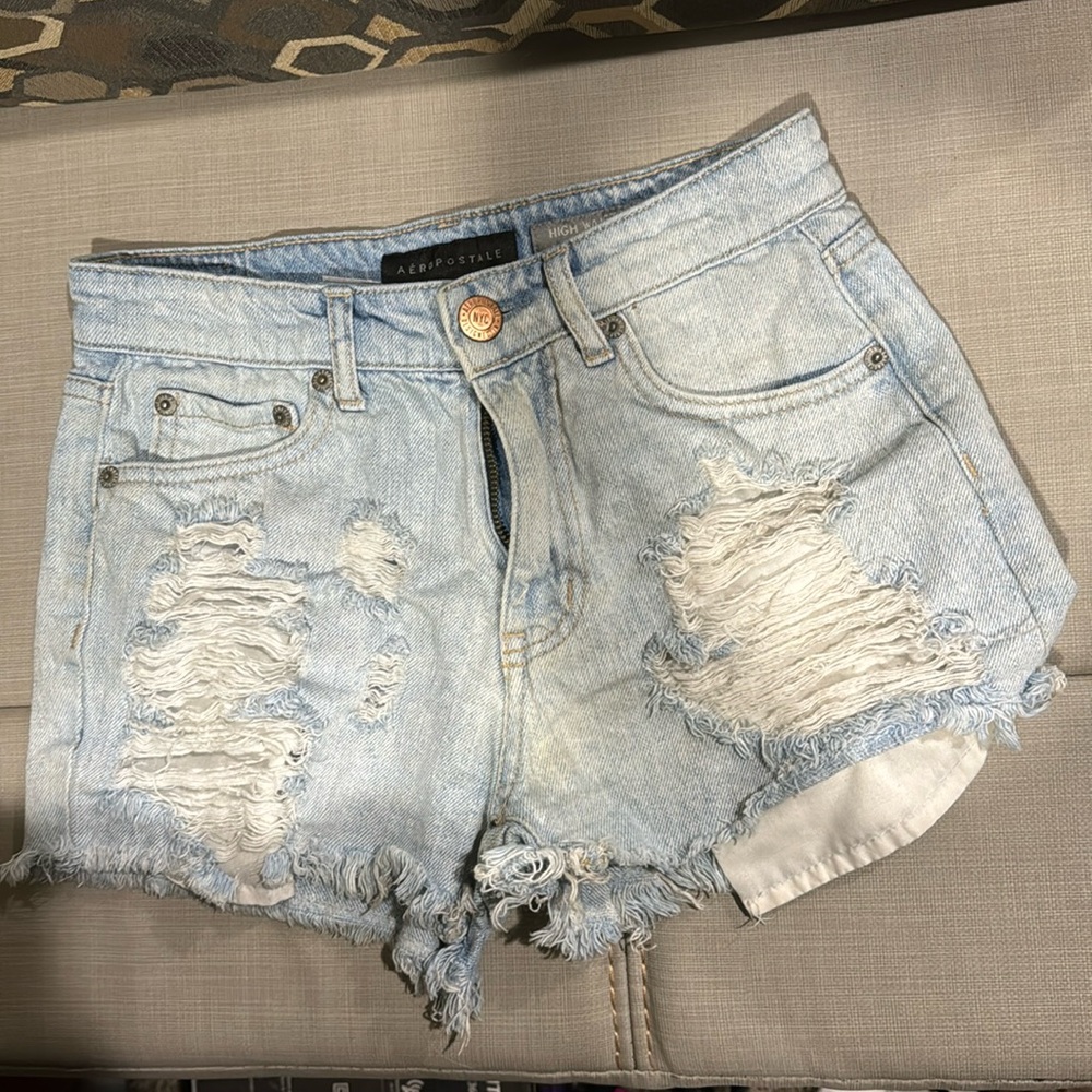 Aeropostale High-Waisted Cheeky Shorts